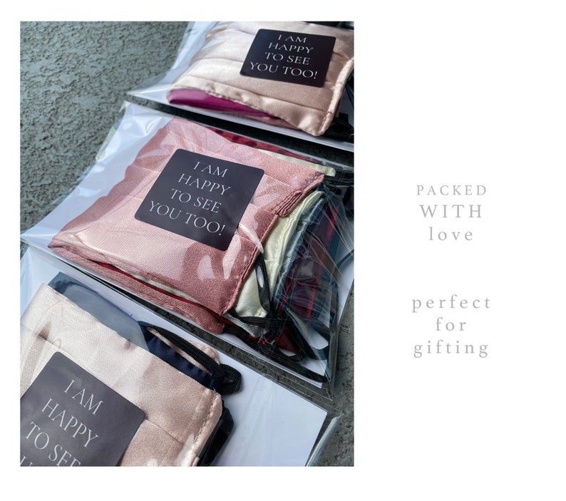 Silk Face Mask Made in USA Silk Satin Adult Face Mask Fabric Etsy