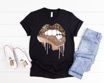 shirt with lips on it