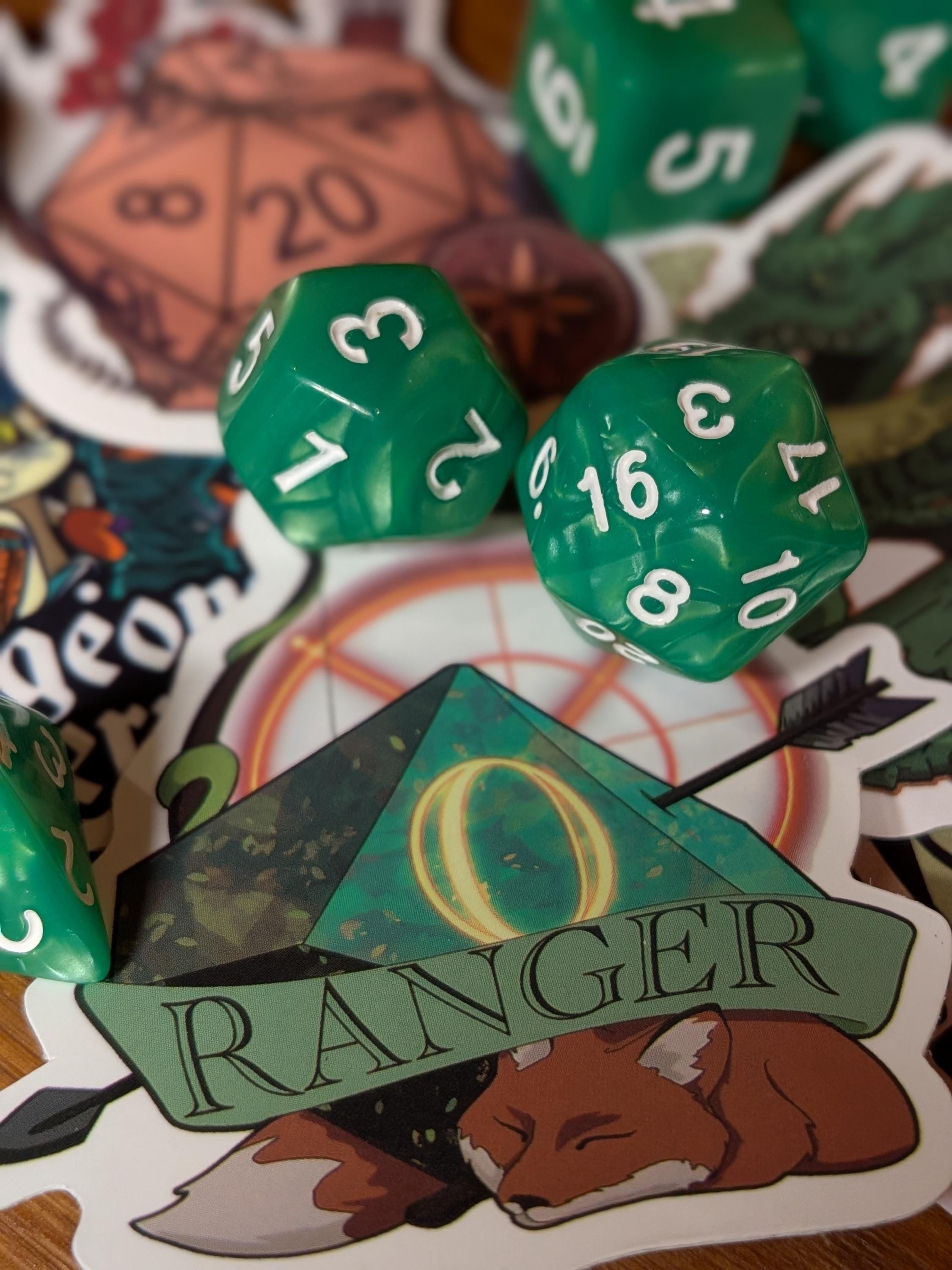 Class Dice Chest RPG Gift Set - Etsy