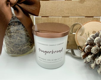 Gingerbread 12 oz Candle