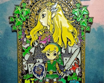 The leyend of Zelda Big Enamel pin