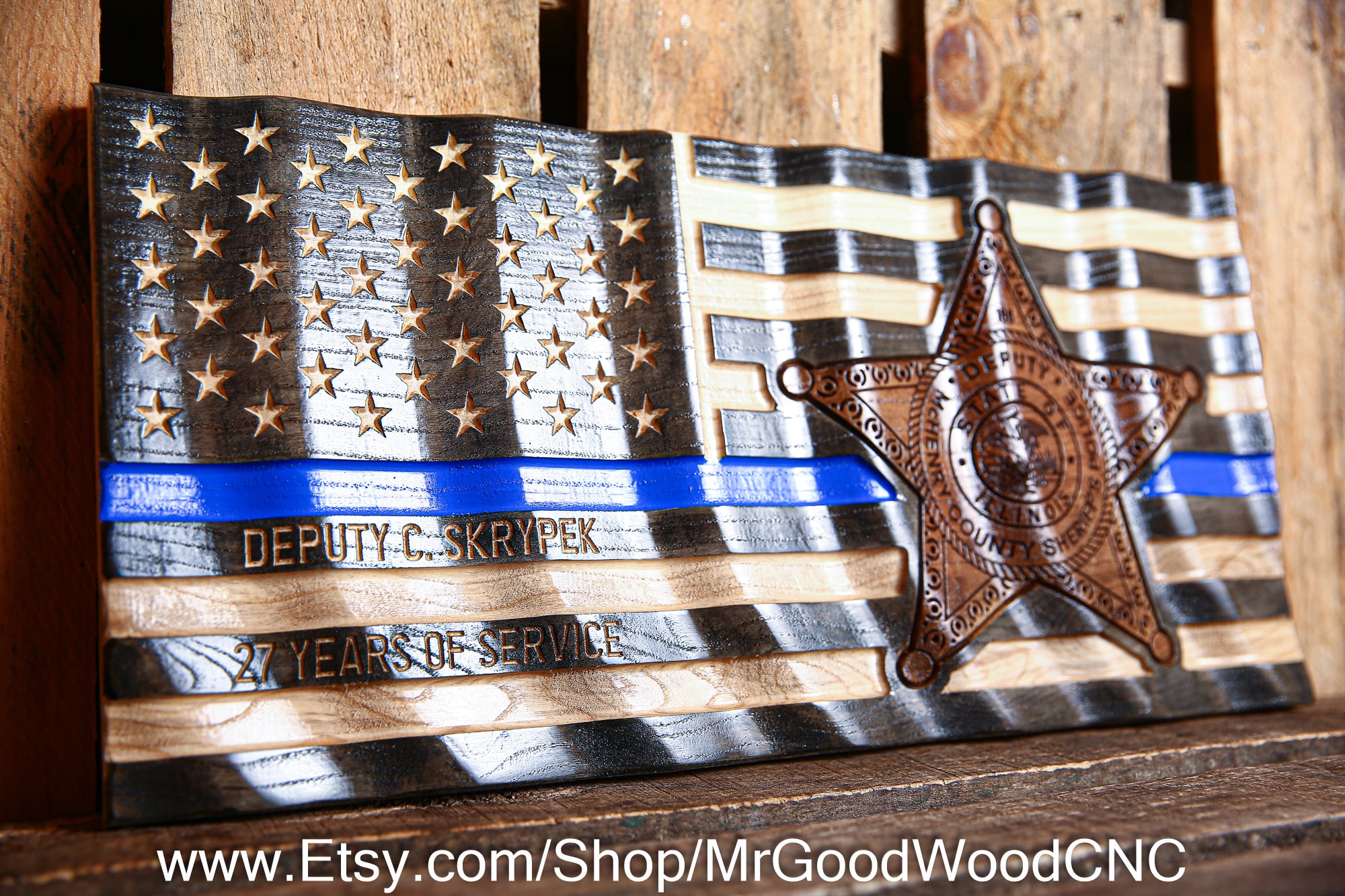 Police officer gifts-police academy Graduation Gifts-Thin Blue