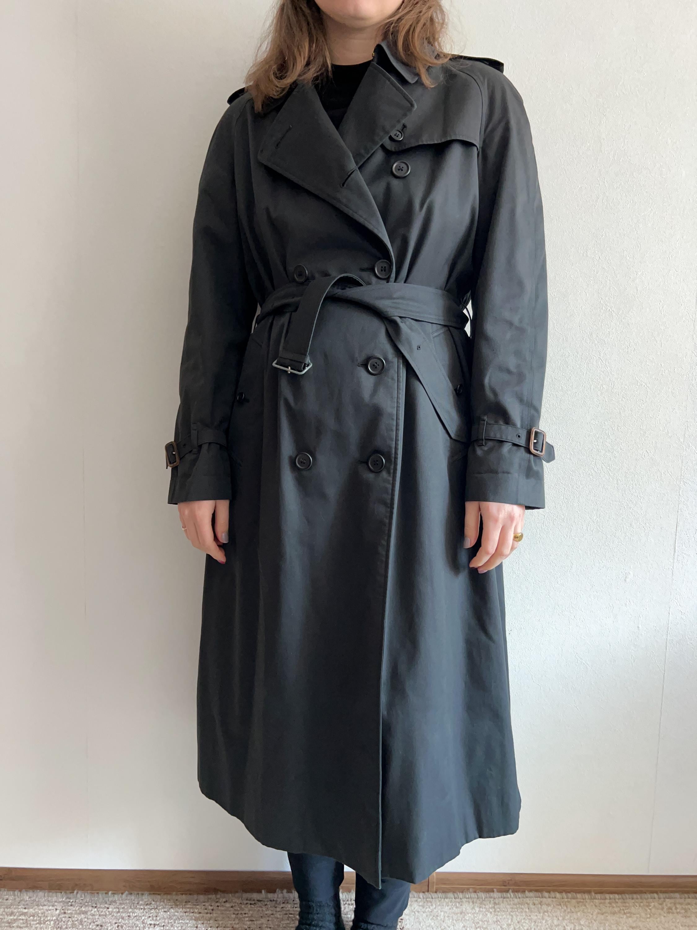 Burberry Trench Coat Black - Etsy Canada