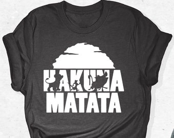 Hakuna Matata Shirt, Disney Simba Shirt, Disney Tshirt, Disney Tshirts, Animal Kingdom Shirt, Lion King Shirt, Disney Lion King Shirt