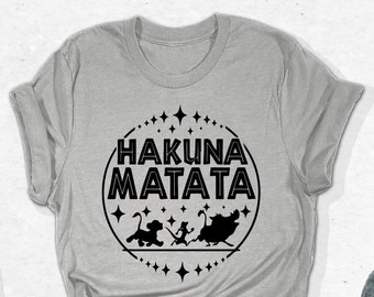 Hakuna Matata Shirts, Disney Family T-shirt, Animal Kingdom Tee, Disney Lion King Shirts, Disney Gift Tee, Hakuna Matata Animal Kingdom Gift