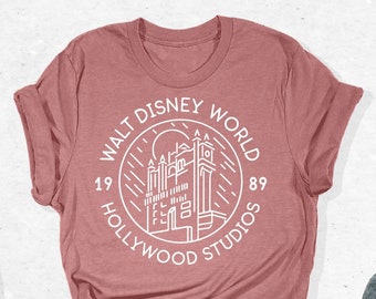 Hollywood Studios Disney T-Shirt, Walt Disney World Shirt, Comfort Colors Disneyland Tee, Disney Trip Shirt, Disney Park Family Outfit
