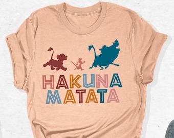 Hakuna Matata Shirt, Animal Kingdom Shirt, Disney Family Shirts, Disney Vacation Shirt, Disneyland Shirt, Disney Shirts, Disney Shirt