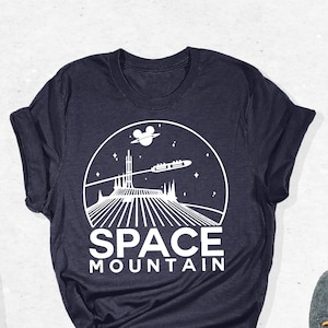 Disney Space Mountain T-Shirt, Disney Space-Themed Shirt, Tomorrowland Tee, Disney Family Vacation Shirt, Disneyworld Tee, Disneyland Outfit