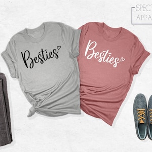 Besties Shirt, Best Friend Shirts, Best Friend Gift, Best Friend, Long Distance Gift, Best Friend Matching Shirts, Friends Matching T-shirts