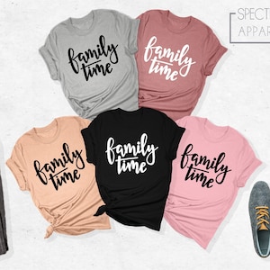 Family Time Shirts, Family Shirts, Personalized Family Time Shirt, Family Vacation Shirt, Family Holiday Shirt, Funny Family Shirt