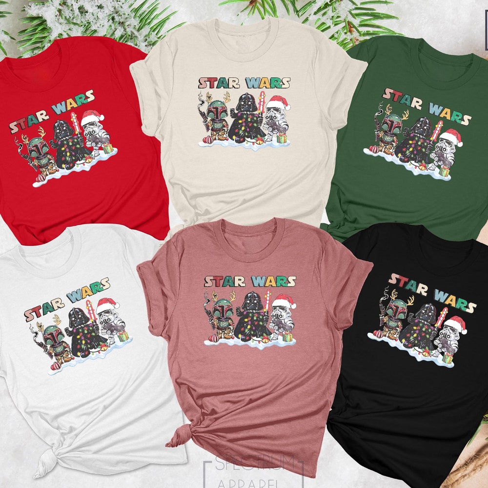 Star Wars Shirt, Star Wars Christmas, Christmas Lights, Disney Christmas Shirt, Christmas Sweatshirt, Christmas Shirt, Christmas Gift Bespoketshirt