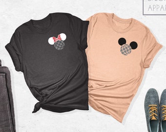 Epcot T-Shirts, Disney  Matching Shirts, Mickey Minnie Epcot Tees, Cute Epcot Outfit, Disneyworld Family Shirt, Funny Mickey Head Epcot Tees