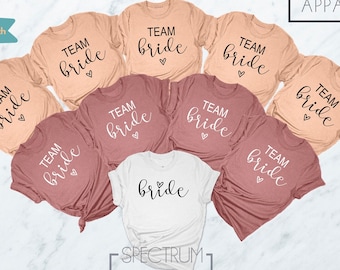 Team Bride Shirt, Bride Shirt, Bachelorette Party Shirts, Wedding Shirt, Bridal Party Shirt, Bridesmaid Shirts, Bridal Gift, Wedding Gift