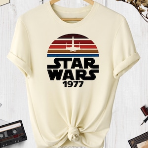 Star Wars 1977 Shirt, Star Wars Shirt, Star Wars Fan Shirt, Disney Star Wars Shirt, Disney Shirt, Disney Shirts, Disneyland Shirt