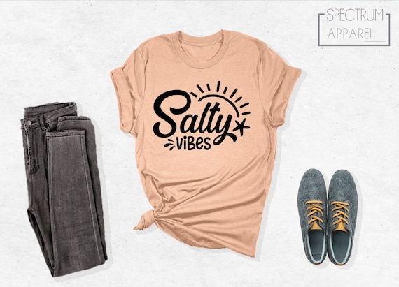 Salty Vibes Shirt, Salty Shirt, Stay Salty Shirt, Beach Shirt, Beach Vacation Shirt, Beach Vibes Shirt, Summer Shirt, Summer Vacation Shirt