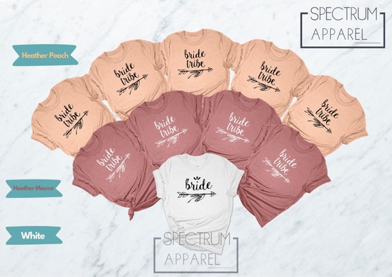 Bride Tribe Shirt, Bride Shirt, Bridal Party Shirt, Bachelorette Shirt, Bridal Shirt, Bridesmaid Shirt, Wedding Gift, Bridal Gift