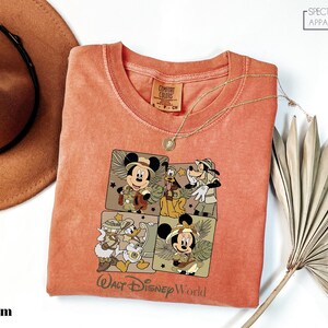 a tshirt with a mickey mouse picture on it