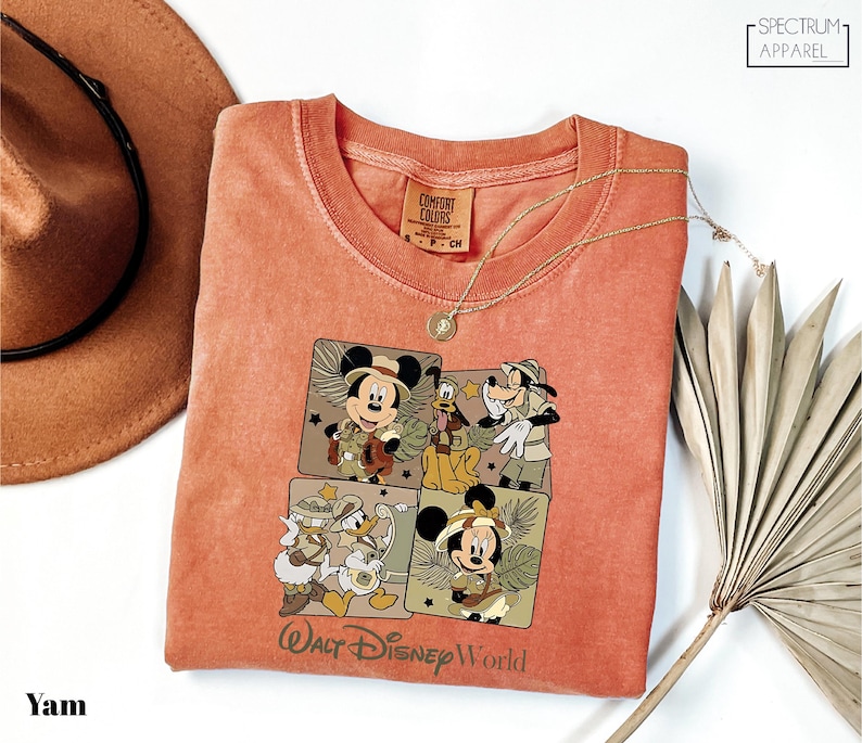 a tshirt with a mickey mouse picture on it