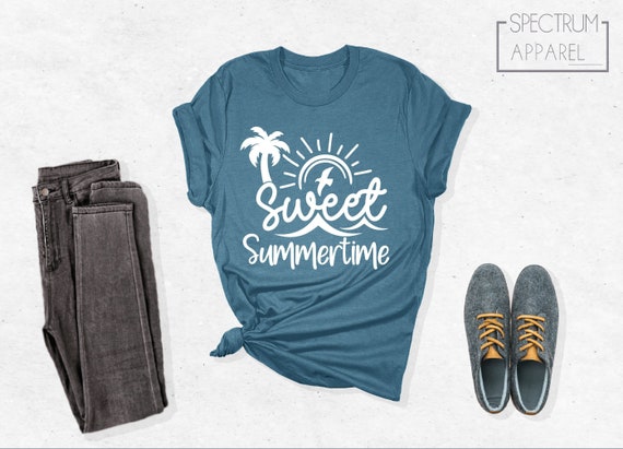 Sweet Summertime Shirt, Summertime Shirt, Summer Shirt, Summer Vacation Shirt, Summer Beach Shirt, Beach Shirt, Family Vacation Shirt