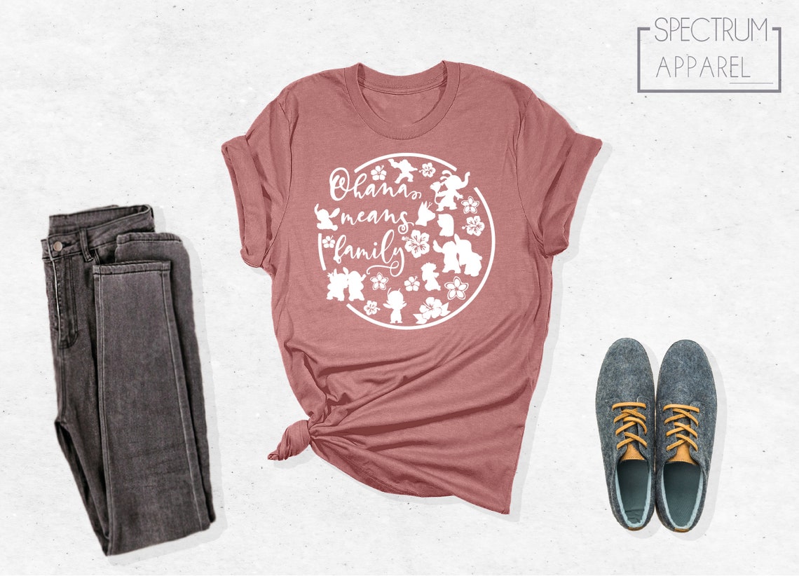 Ohana Means Family Shirt, Disney Shirt, Disney Family Shirt, Disney