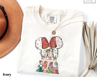 Comfort Color Princess Shirt, Disneyworld Princess Shirt, Disney Girl Tee, Disney Princess Shirt, Disneyland Girls Trip Tee, Princess Shirt