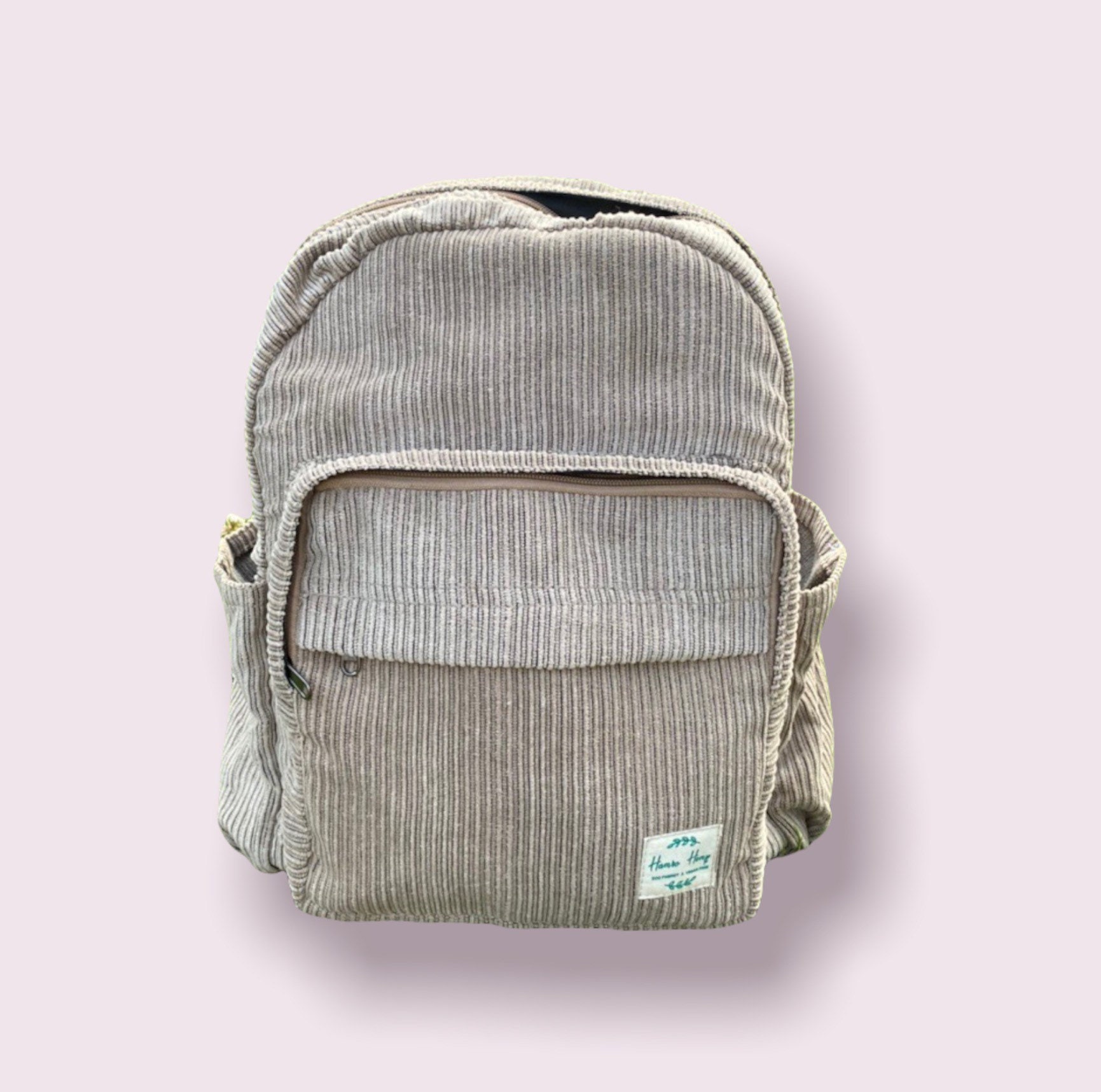 Unisex Corduroy Small Backpack | School Backpack | Mochila Backpack