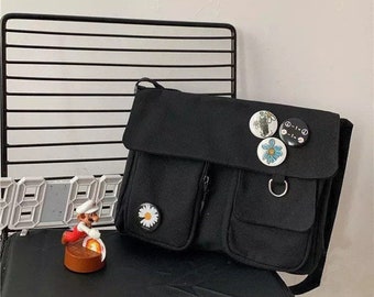 messenger backpack for school