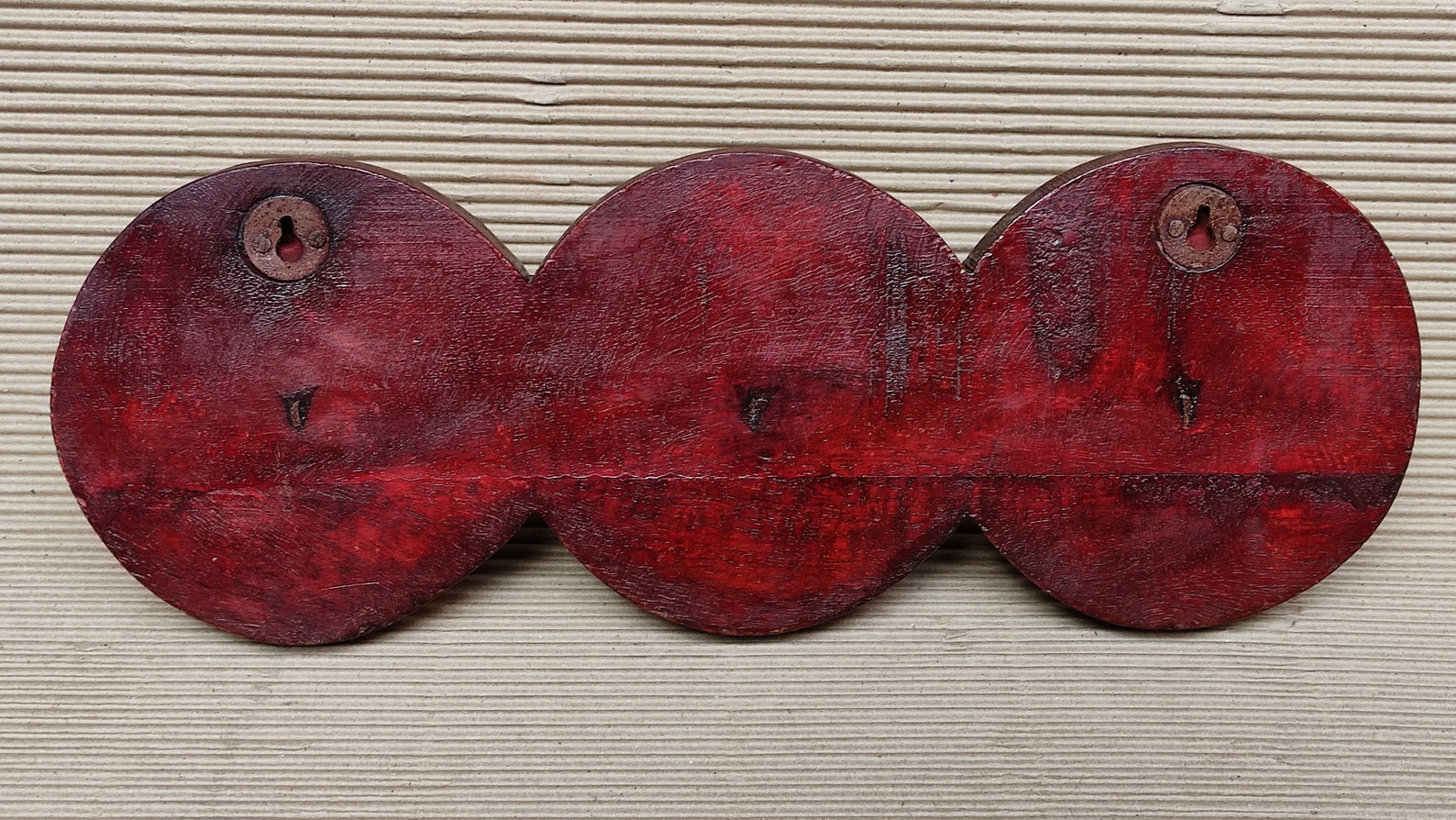 Wooden Wall Hanger Hand Made Carved Wood Wall Hanging Hanger Etsy