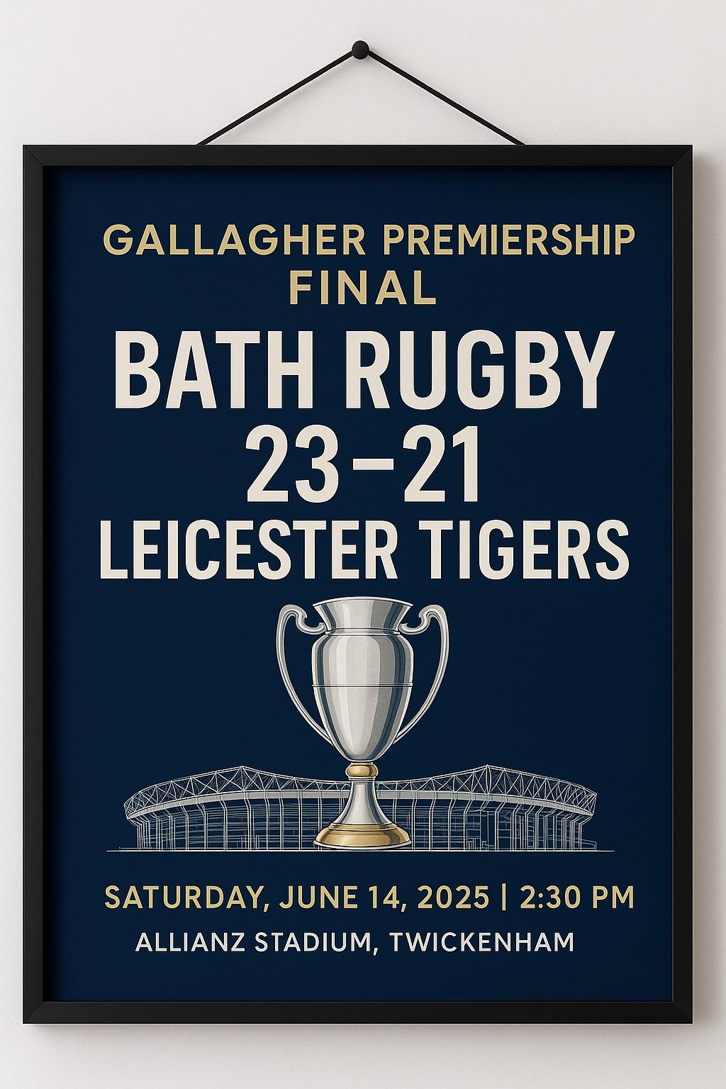 Gallagher Premiership Premiership Rugby Channel Leicester Tigers