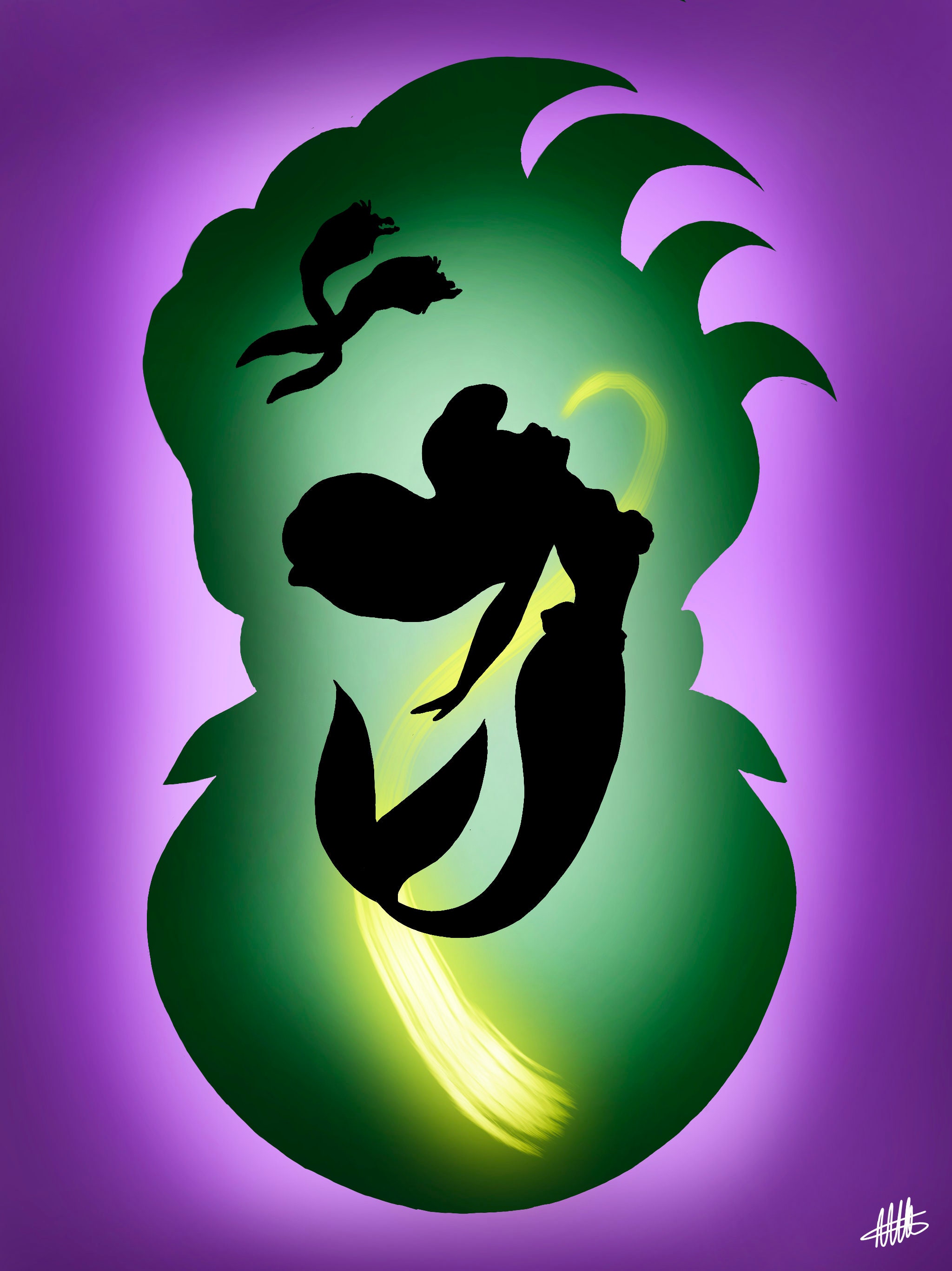 Little Mermaid Poor Unfortunate Soul Etsy
