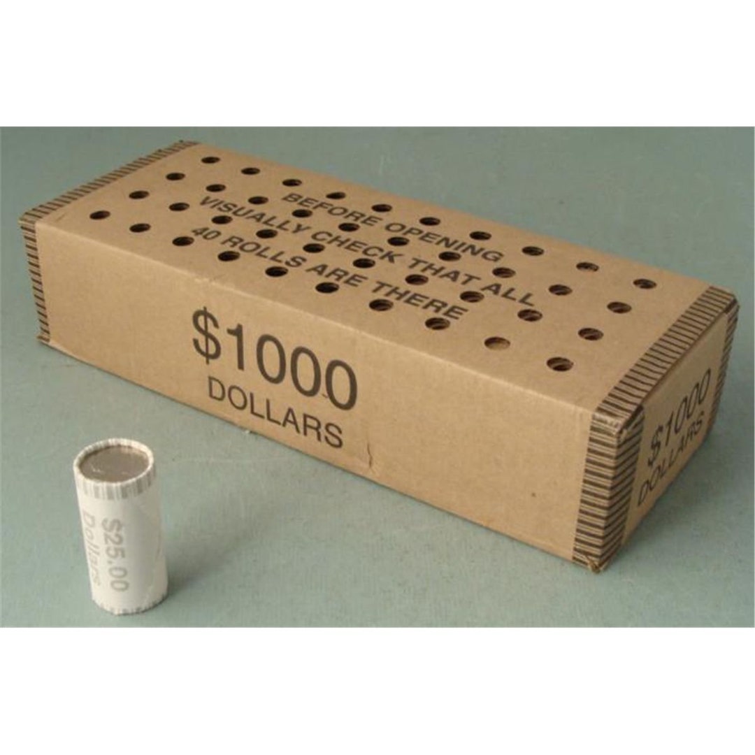 Rollo de moneda de un dólar sin buscar Etsy España