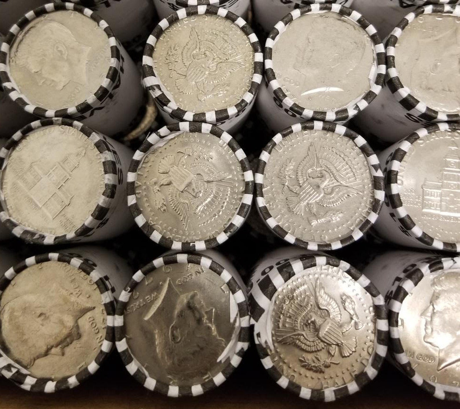 Unsearched Half Dollar Coin Roll Etsy