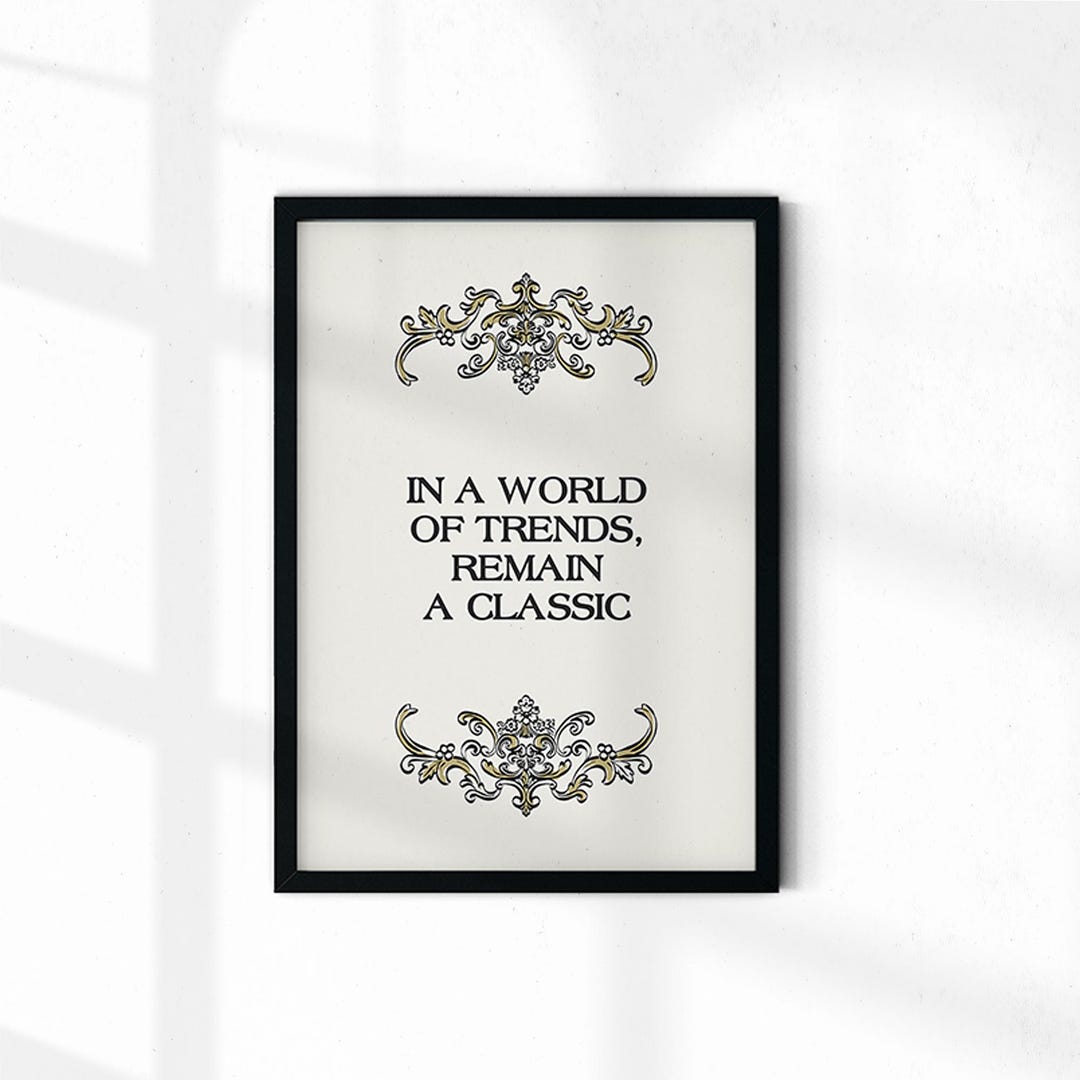 Vintage Poster, Classic Wall Decor, Neutral Boho Wall Art, Regency Art ...