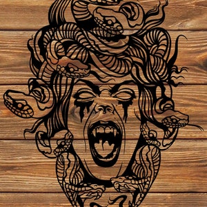 PNG File Chicano Sexy Clown Face Colour Girls Tattoo Stencil for Cricut  Vinyl Cutter 