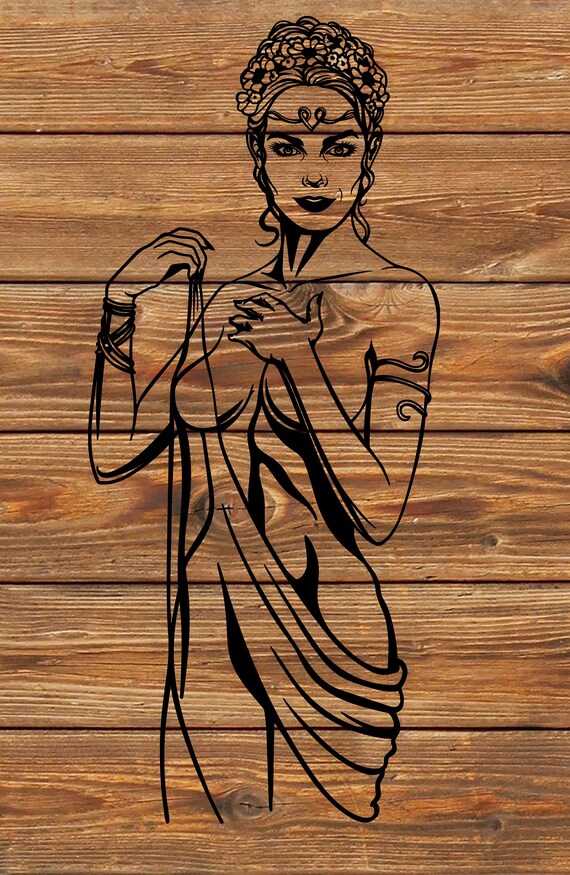 Fichier Png Svg Aphrodite Deesse Deesse Grecque De Etsy France
