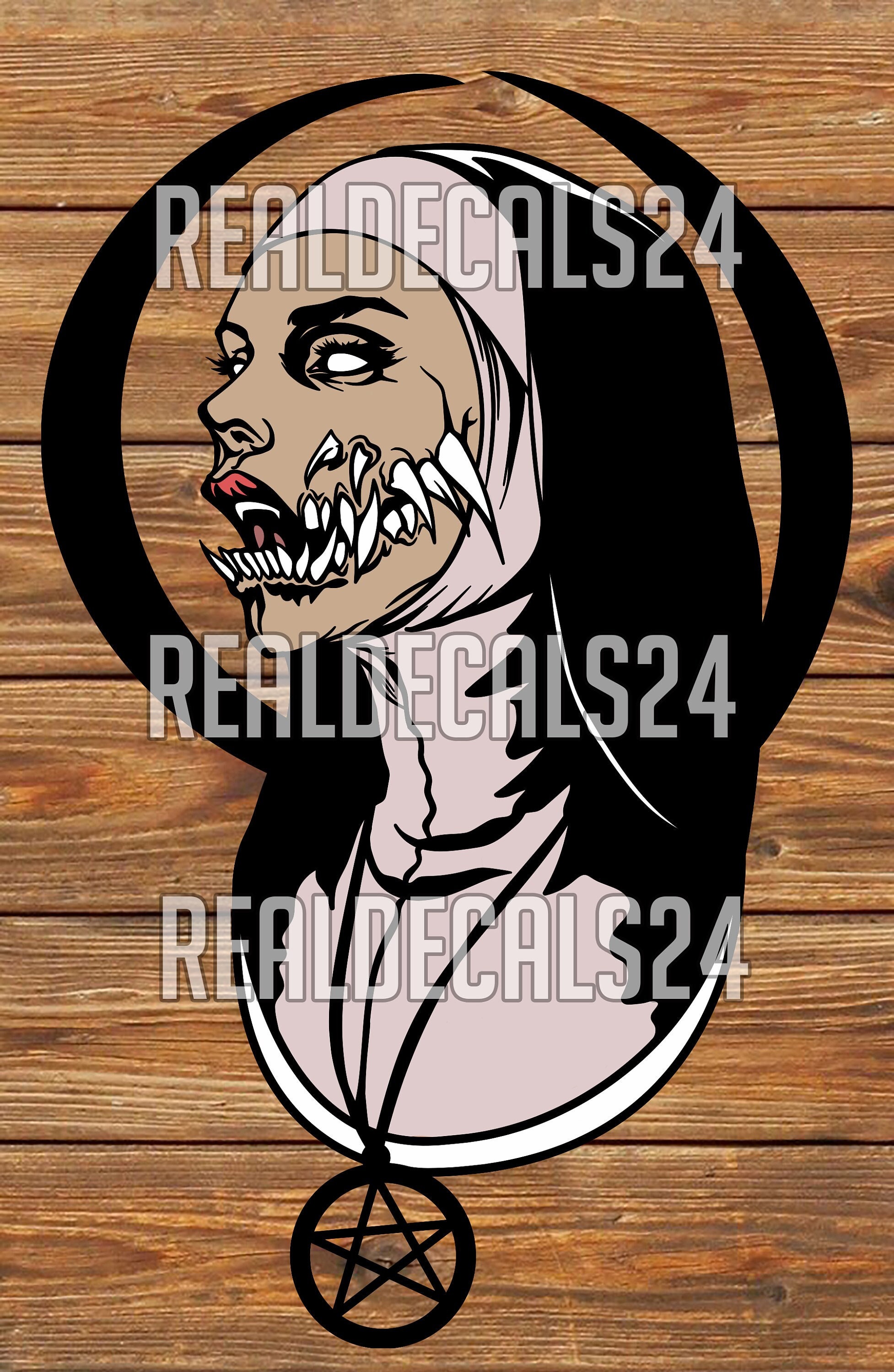 Scary Nun Tattoograinger Hydraulic Pump
