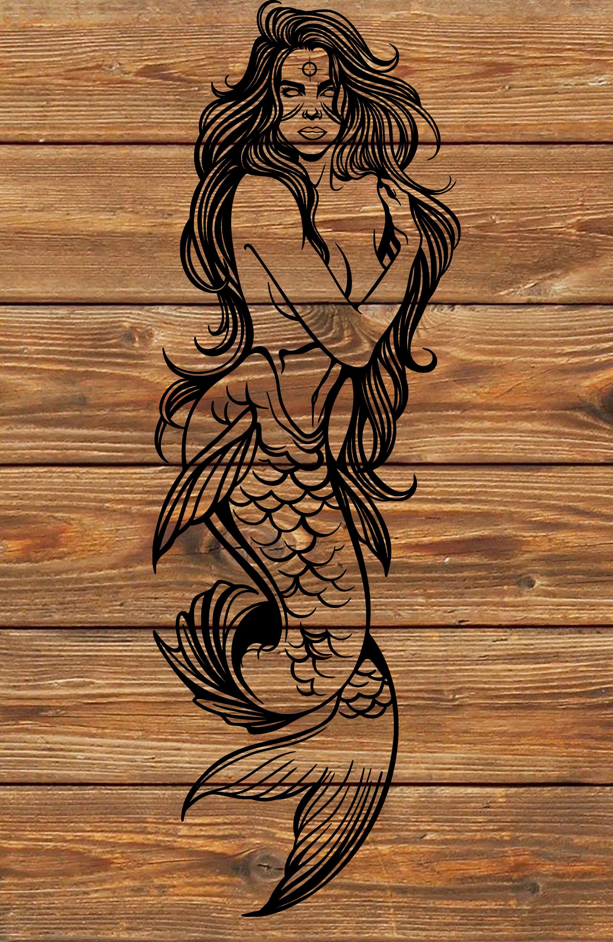 Details more than 213 mermaid silhouette tattoo