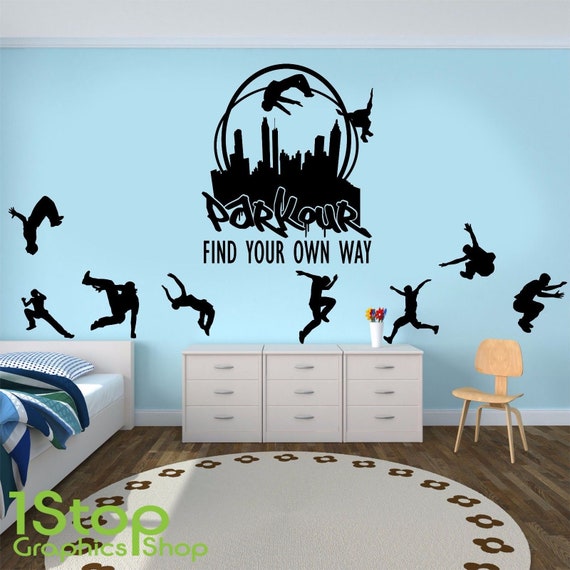 Rd24 Parkour Free Running Jumping Urban Style Skate Graffiti Etsy 日本