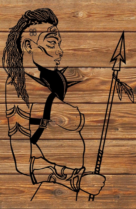 african tribal warrior tattoos