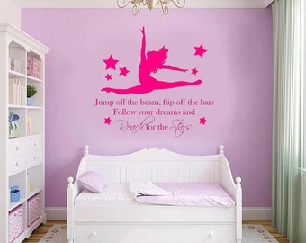 Those Who Don't Jump Will Never Fly- Track and Field Running Quote Wall Decal for Girls Boys Bedroom/Healthy Mind Body Sports Athlete Room USA Olympics Vinyl Art Sticker Decoration Size (35x40 Those Who Don't Jump Will Never Fly- Track and Field Running Quote Wall Decal for Girls Boys Bedroom/Healthy Mind Body Sports Athlete Room USA Olympics Vinyl Art Sticker Decoration Size (35x40