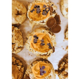 Chocolate Peanut Butter Cup Scones