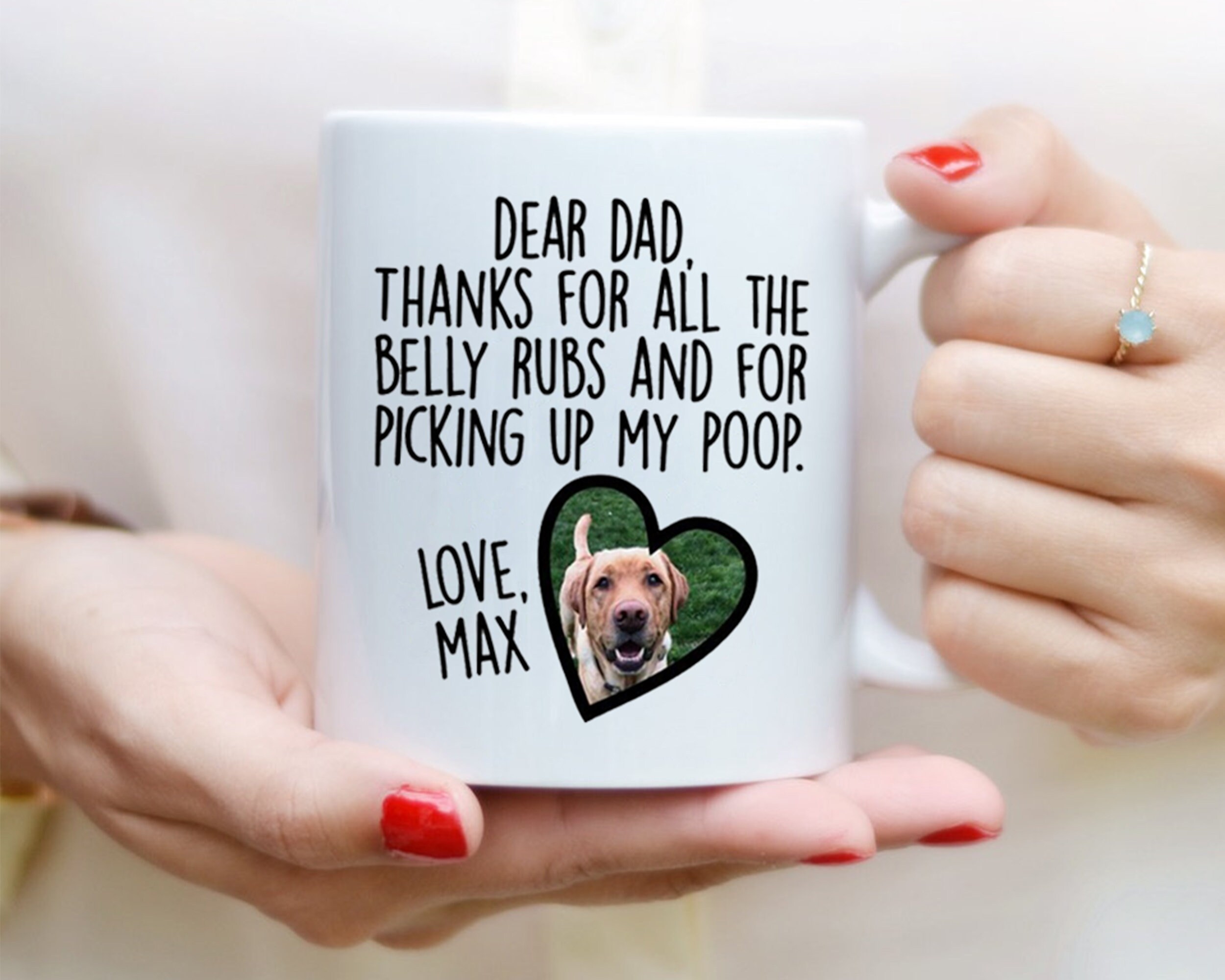 Dog Dad Gift Fathers Day Dog Dad Gift Personalized Dog Dad Etsy