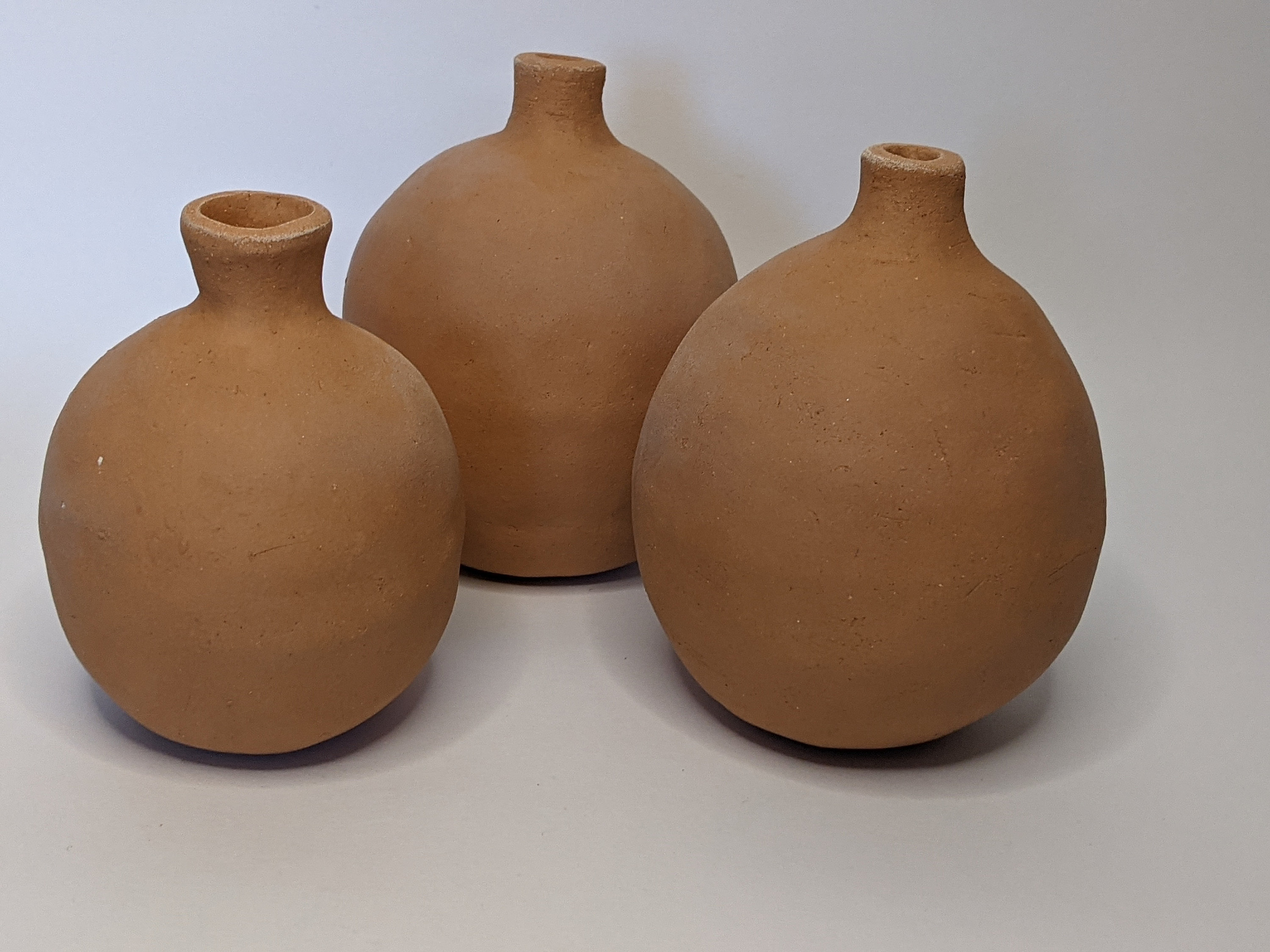 Handmade terracotta bud vases/ small ceramic vase/ bud vase Etsy