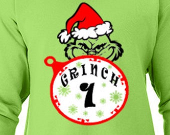 grinch movie christmas sweater