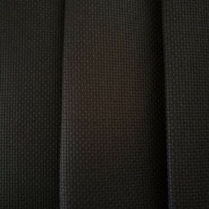 Tessuto Aida nero 14 16 18 count, grande formato 50 x 50 cm (19,5"x19,5"), materiale 100% cotone per ricamo a punto croce, 14ct, 16ct, 18ct custo