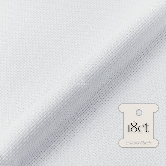 Filo Per Punto Croce CXC Blanc | Abbinato Al DMC | Cotone Mouliné Tagliato Al Metro | Matassa Da 100 Metri (12,5 Matasse) | Colore Bianco