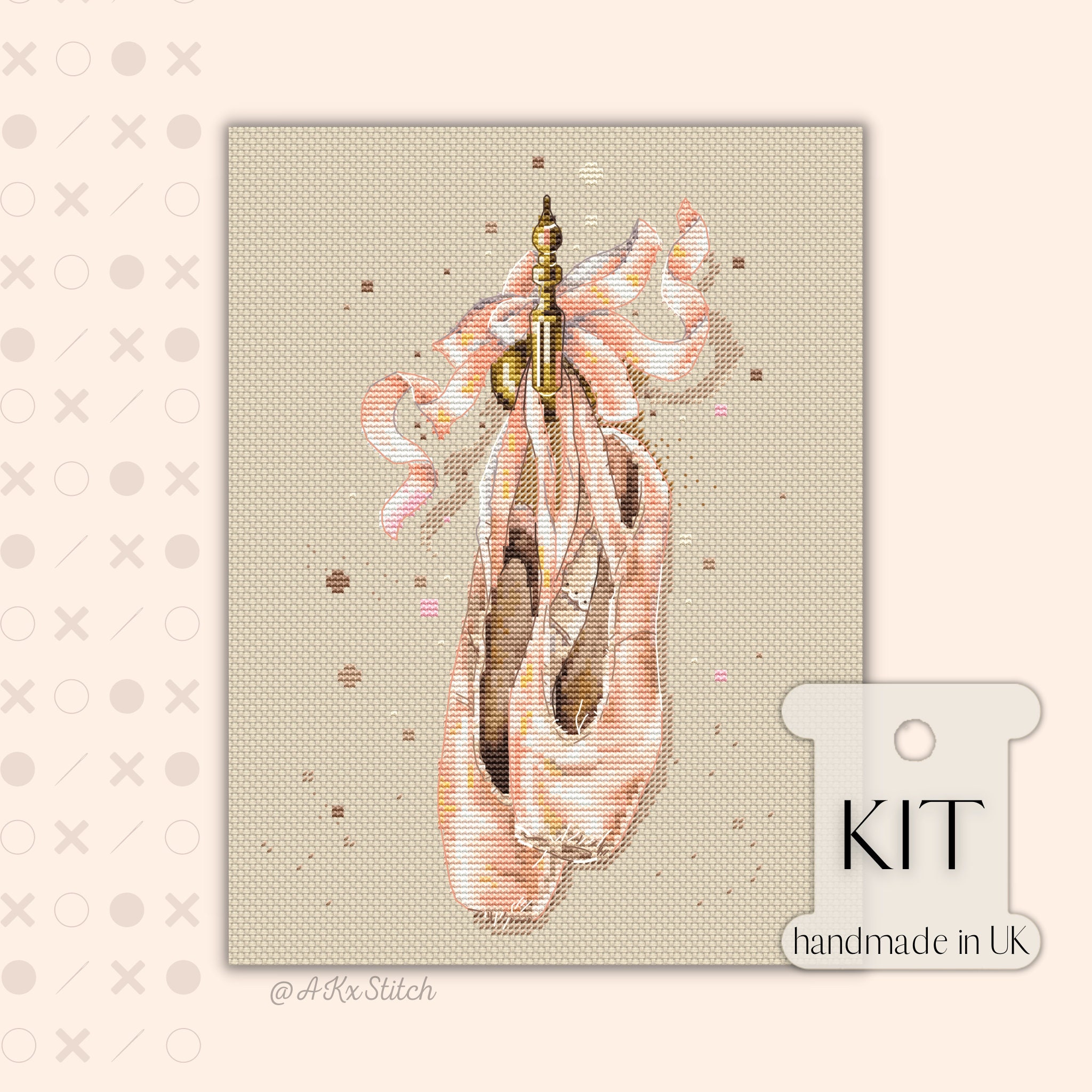 Pointe shoe sewing kit 