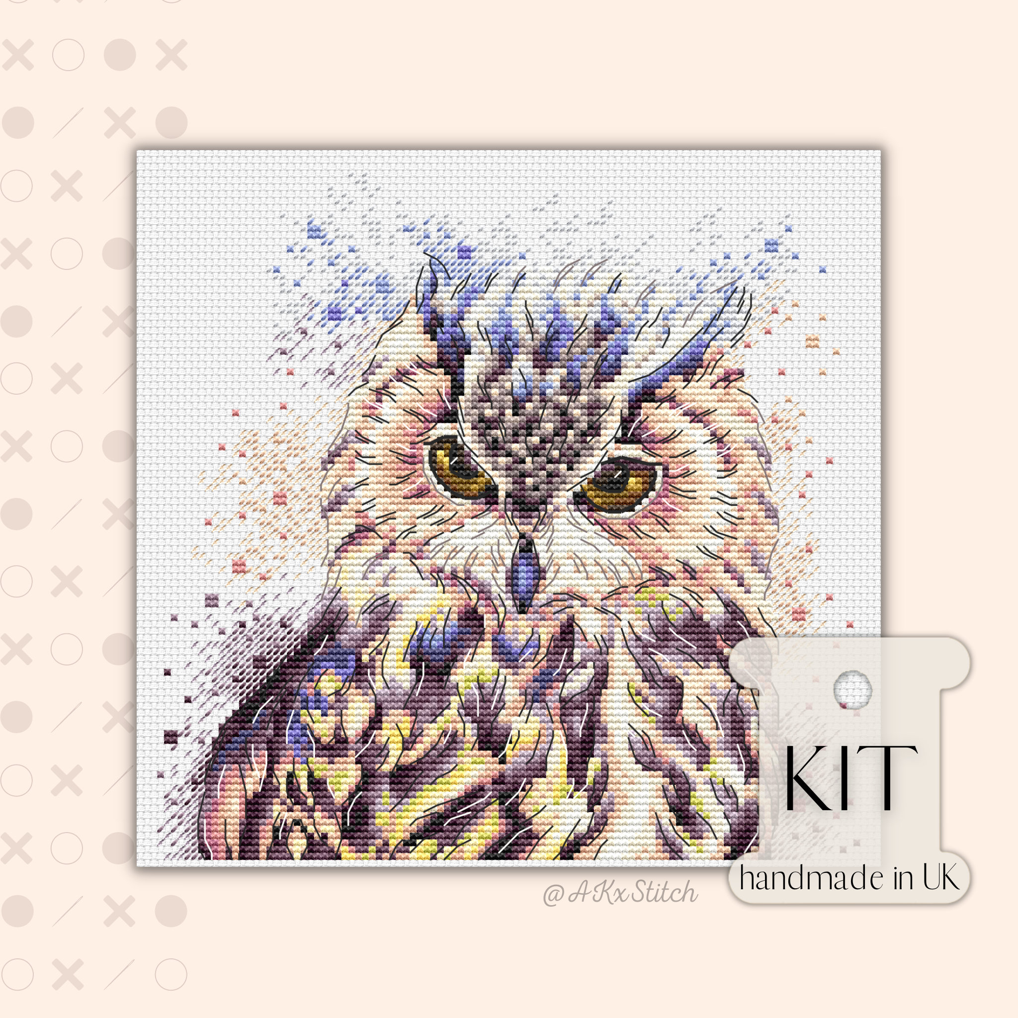 Cross stitch kit Baby Girl Record - Leti Stitch > Leti Stitch > Cross  stitch kits > The Stitch Company B.V.