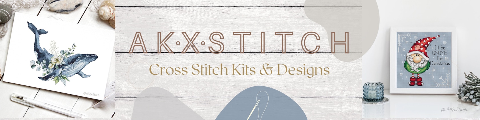 ハンドメイドあきt AKxstitch - Etsy