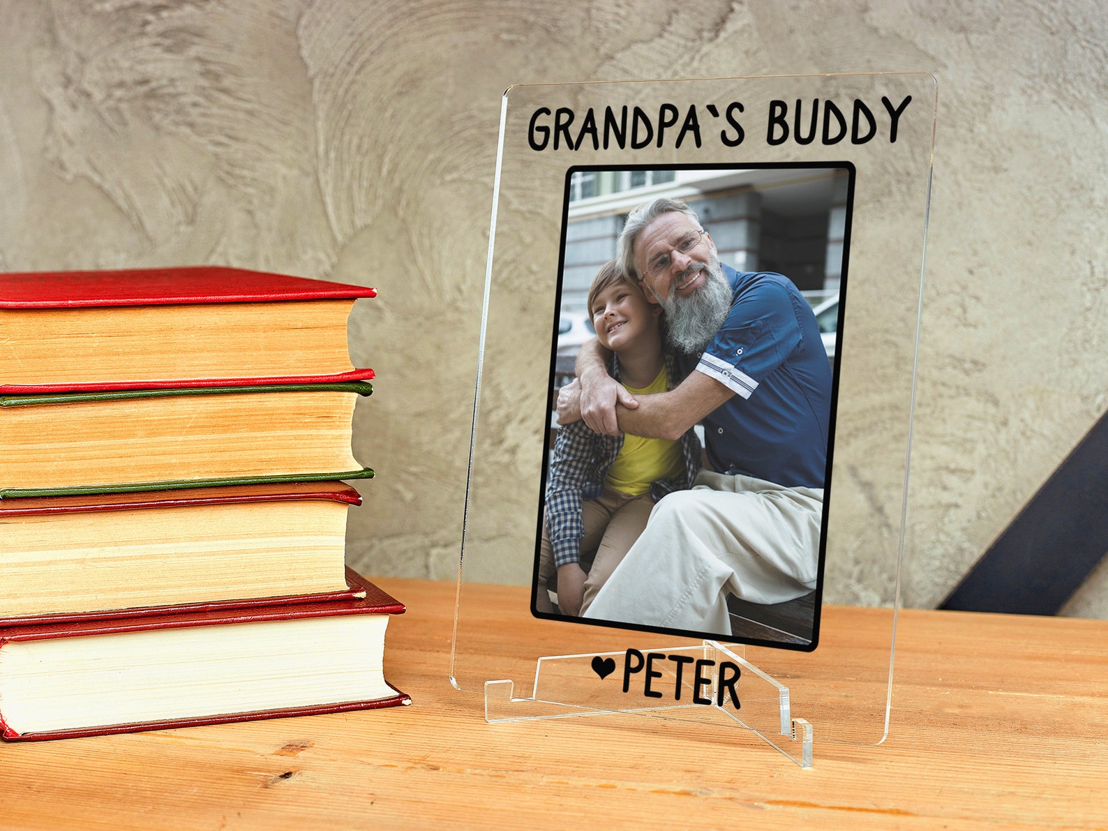 Grandad Gift Grandad Christmas Gift Grandpa's Buddy Etsy